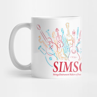 SIMSCal Instruments & Tools Multi-Colored Logo Mug